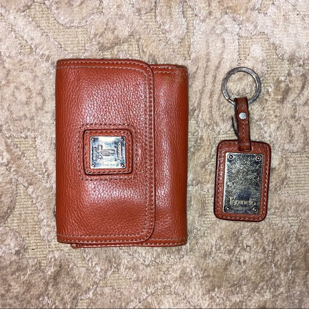 Tignanello Wallet And Key Chain Set - image 2